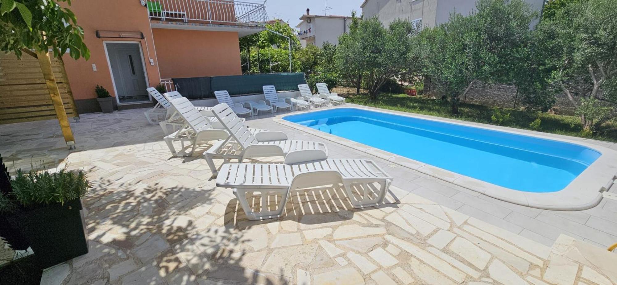 Apartman Mia With Pool1 Split Eksteriør billede